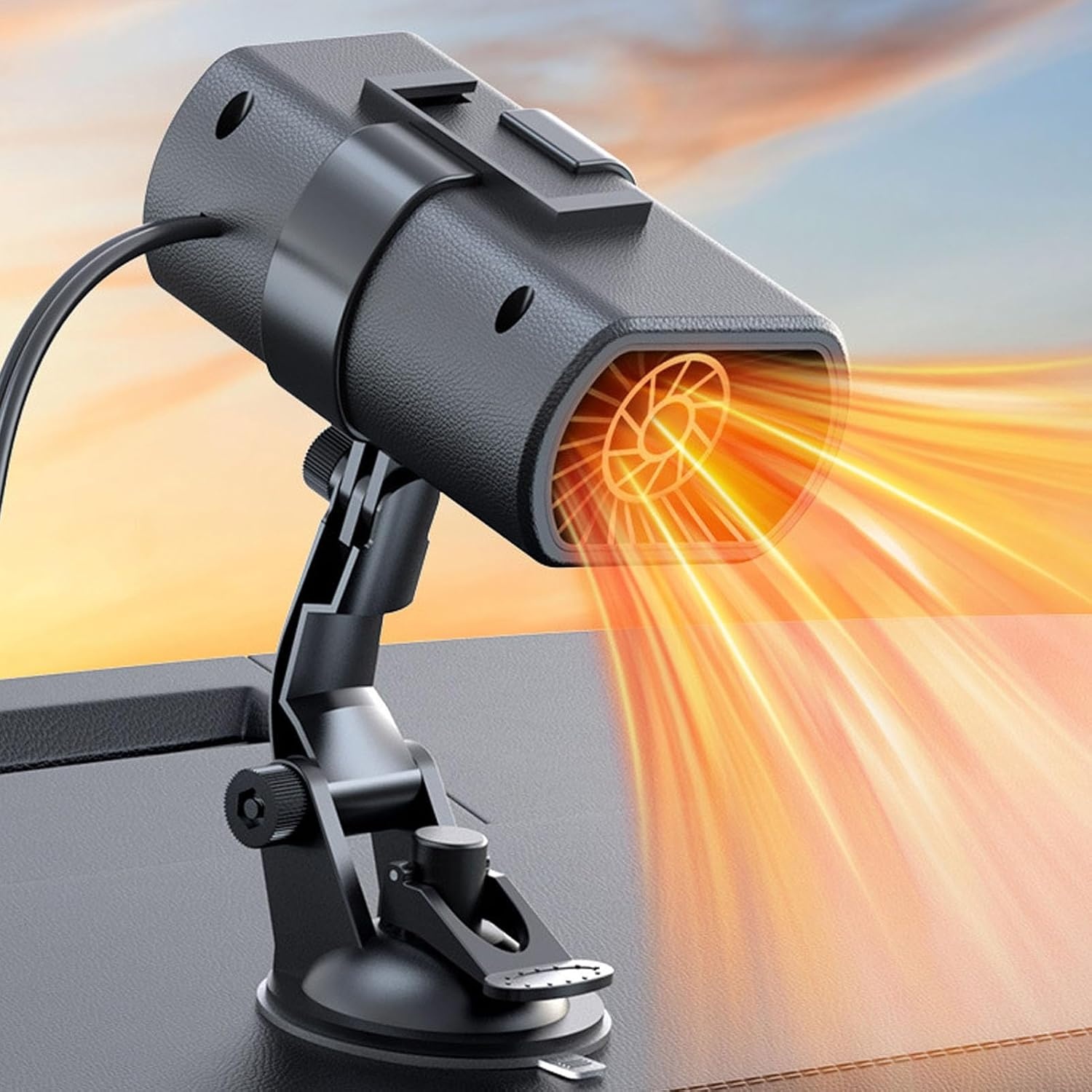 Draagbare Autoverwarming 12V (200W) - Snel Warm & Koel, met 32% Korting!