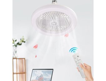 LED Plafondventilator met Licht en Afstandsbediening - 3 Snelheden