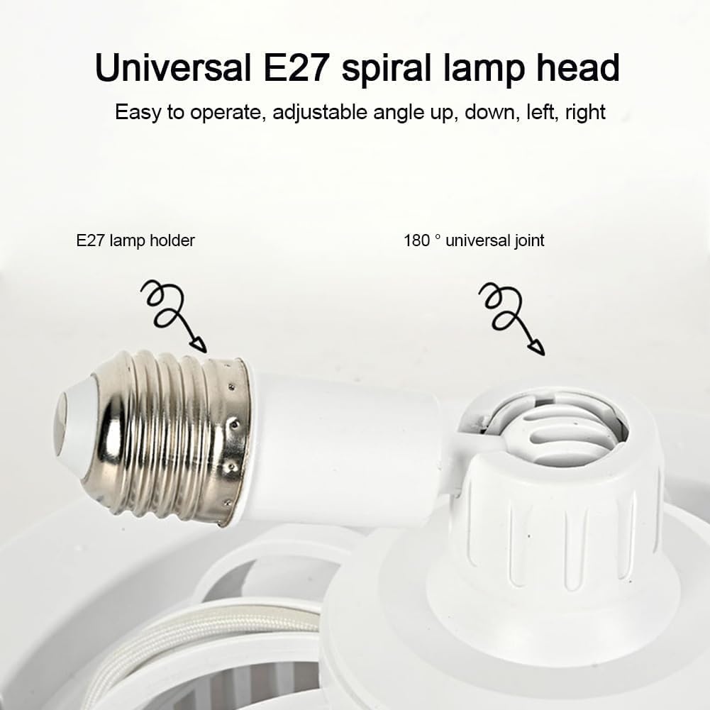 LED Plafondventilator met Licht en Afstandsbediening - 3 Snelheden