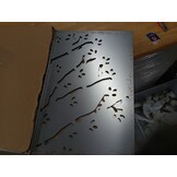 vidaXL Tuindecoratie Set: 3x Boomschijf Cortenstaal (105x55 cm)