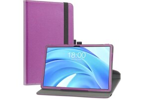 Paarse 360° Draaibare Tablethoes voor Teclast T50 Serie & Odea S11 (11 inch)