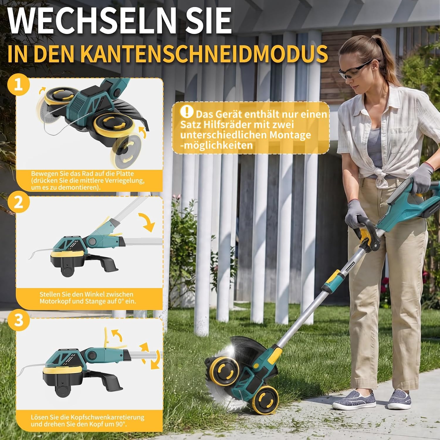 5-in-1 Grastrimmer & Bosmaaier | Makita Compatibel | 34% Korting