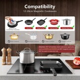 Inbouw Inductiekookplaat 60cm - 4 Zones - 35% Korting