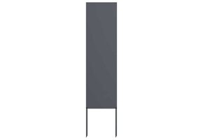 vidaXL Decoratief Tuinpaneel Antraciet 32x140 cm - 40% Korting