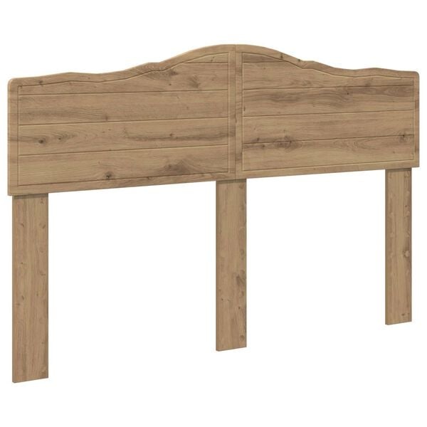 vidaXL Hoofdbord Artisan Eiken 160 cm Bewerkt Hout - 56% Korting