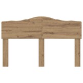 vidaXL Hoofdbord Artisan Eiken 160 cm Bewerkt Hout - 56% Korting