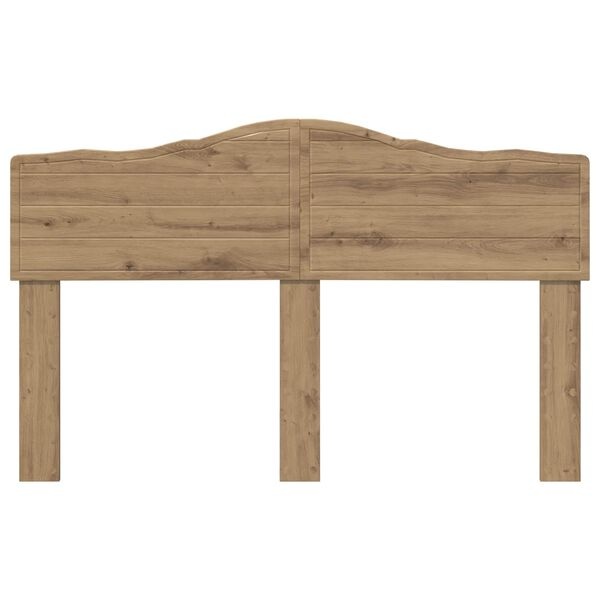 vidaXL Hoofdbord Artisan Eiken 160 cm Bewerkt Hout - 56% Korting