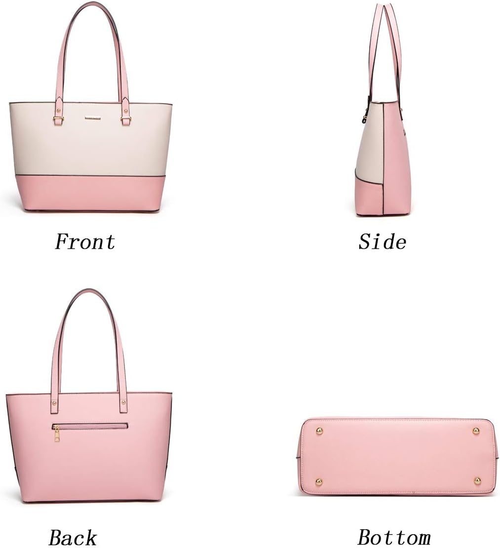 Dames Shopper Schoudertas Set met Portemonnee & Kaarthouder