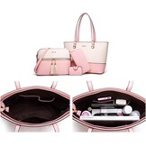 Dames Shopper Schoudertas Set met Portemonnee & Kaarthouder