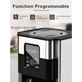 Filterkoffiezetapparaat 1.8L 12 Kopjes RVS - 34% Korting!