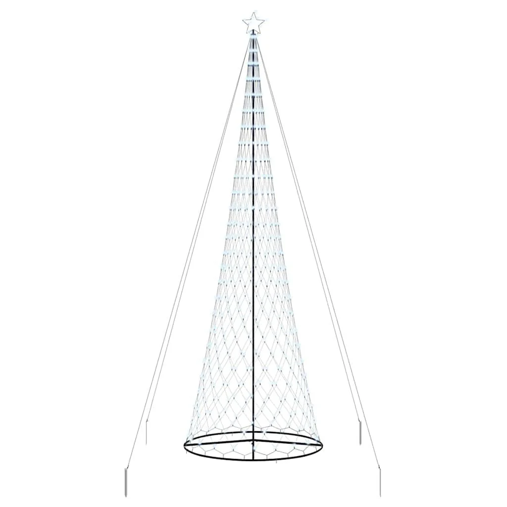 vidaXL LED Kerstboom 500cm Koudwit met 550 LED's (86% korting)
