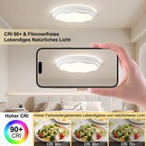 Moderne LED Plafondlamp Wit Ø49cm 4000K - 36% Korting