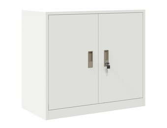Wit Kantoor Opbergkast 80x40x70 cm - 54% Korting
