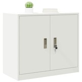 Wit Kantoor Opbergkast 80x40x70 cm - 54% Korting