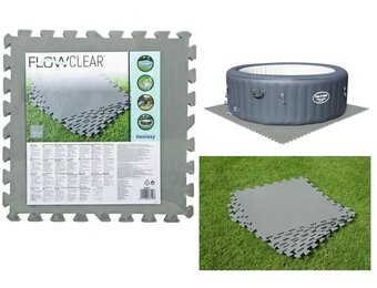 Zwembad tegels van schuim - 9 stuks - 2,25m² - 33% korting