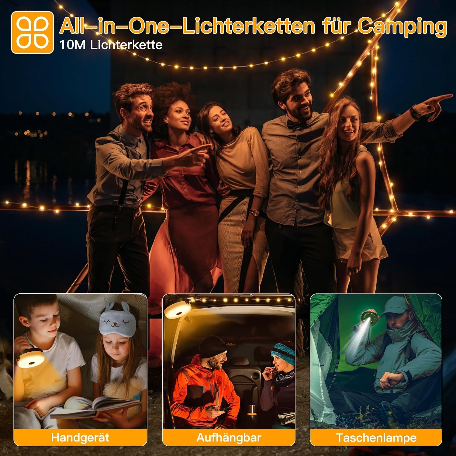 Ollny USB Lichtketting 10m - Warmwit, Waterdicht - 27% Korting!
