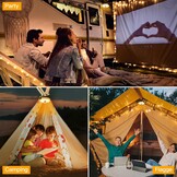 Ollny USB Lichtketting 10m - Warmwit, Waterdicht - 27% Korting!