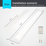 Sundertech LED Buizen 150 cm (4 stuks) - Koud Wit - 34% Korting
