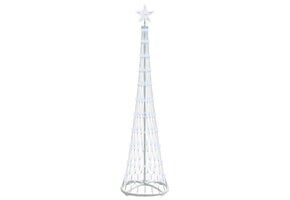 VidaXL LED Kerstboom Koudwit 190cm - 79% Korting