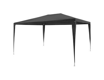 vidaXL Partytent 3x4 m PE antraciet