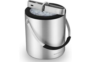 RVS Ijsemmer - 2L Dubbelwandig - Inclusief Tang & Deksel - 39% Korting