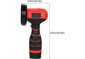 Accu Haakse Slijper 7000 omw/min - 16.8V - 34% Korting!