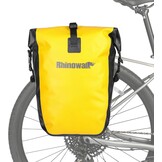 Rhinowalk Fietstas Waterdichte 25L voor Fiets Cargo Rack Zadeltas Professionele Fietsen Accessoires-Geel