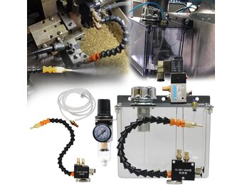 3 L 24 V Coolant Spray System for Air Hose, Lather, CNC Milling Machine, Fully Sealed, for Water, Oil and Diesel