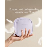 Vlando Kleine make-uptas voor portemonnee met steekvakken, make-uptas voor dames met ritssluiting, waterdichte make-uptas voor vrouwen, lichtlila, Klassiek