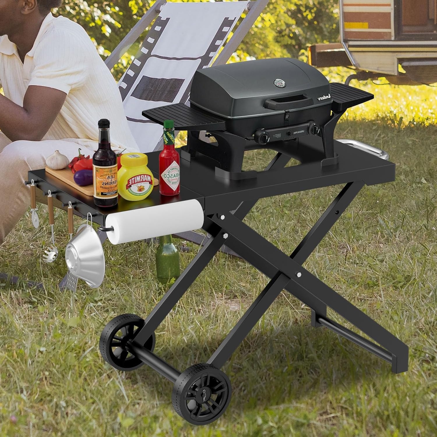Trolley voor Enders Urban serie gasbarbecue