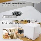 Tafelmodel vaatwasser met korting: 3 couverts, 6+1 programma's, app-bediening