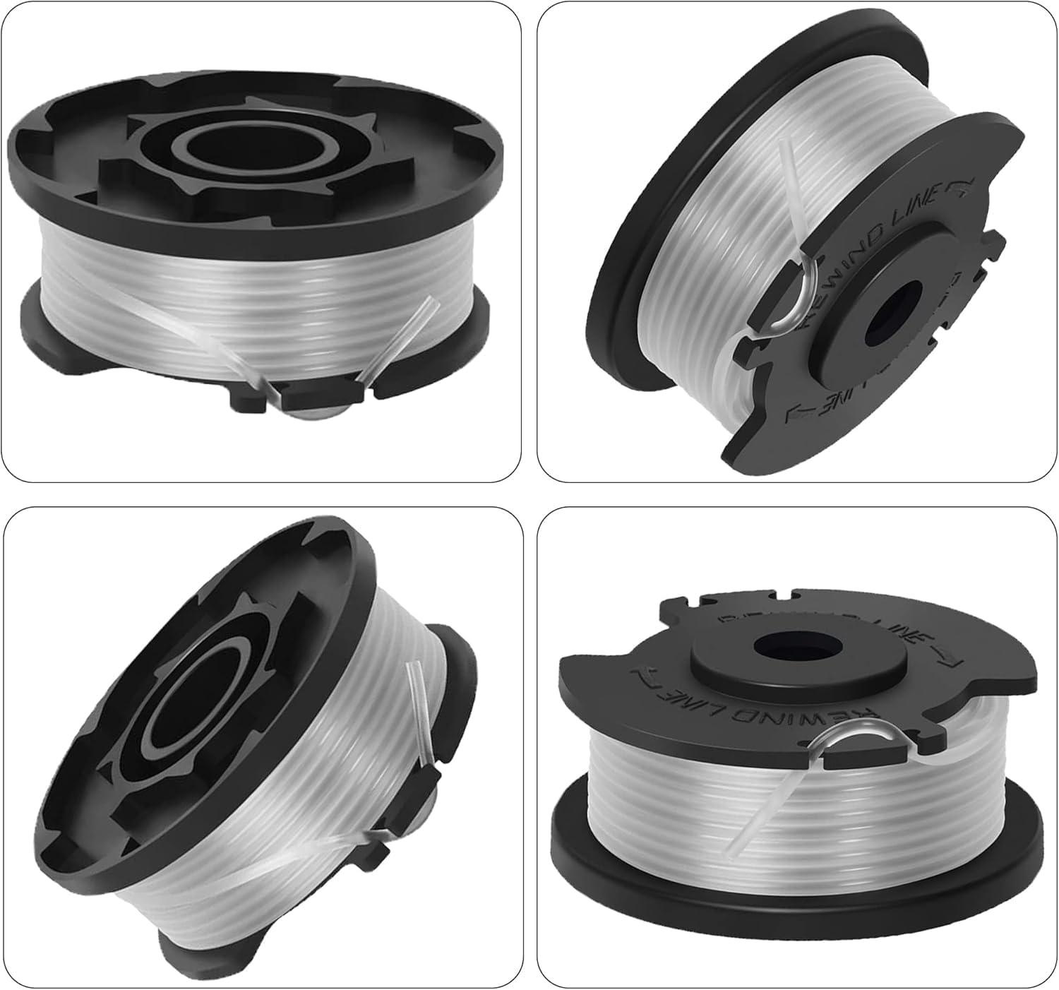 4x Grastrimmer Draadspoelen Ø 1,6 mm - 45% Korting