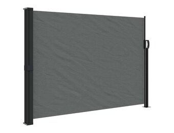 vidaXL Windscherm uittrekbaar 140x500 cm antracietkleurig