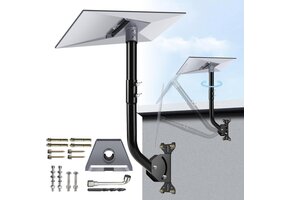 Montagebeugel Starlink Gen 3 voor Paalmontage | Aluminium Zwart | 37% Korting