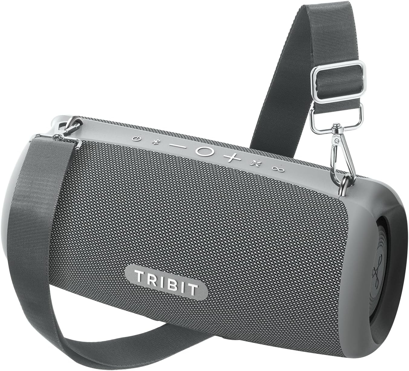 Tribit StormBox Lava Portable Bluetooth Speaker, 80W Loud Wireless Speaker, 24H Playtime, IP67 Waterproof, Bluetooth 5.4, Custom EQ, XBass, Built-in Mic, TWS Pairing for Camping/Beach/Party/Outdoor