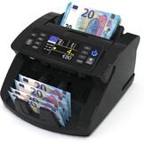 Detectalia V10 bankbiljettenmachine met detectie UV/MG/IR/MT/DD, 3,5 inch TFT-display + buitenscherm, totale waarde, partij en som 1000 bankbiljetten per minuut, multivaluta
