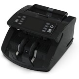 Detectalia V10 bankbiljettenmachine met detectie UV/MG/IR/MT/DD, 3,5 inch TFT-display + buitenscherm, totale waarde, partij en som 1000 bankbiljetten per minuut, multivaluta