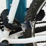 Riloer 60cm/80cm/100/130cm Bike Chain Lock Heavy Duty Hangslot, Universeel Anti-Diefstal Beveiliging Slot met 3 sleutels voor Fiets Motorfiets Mountain Road Fietsen - Maat 26x130cm