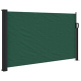 vidaXL Windscherm uittrekbaar 117x300 cm donkergroen