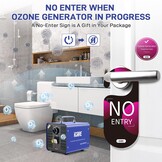 iCare Ozon Generator 45.000 mg/u - Luchtreiniger en Waterzuiveraar - Blauw