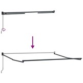 Markies Antraciet 3 x 2,5 m Metaal - 52% Korting