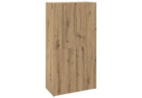 VidaXL Kantoor kast met plank Artisanaal Eikenkleurig - 34% Korting!