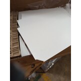 vidaXL Apothekerskast 30x41x118 cm bewerkt hout wit