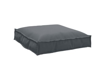 vidaXL Palletkussen voor zitting Antraciet 70 x 70 x 12 cm Oxford stof