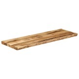 Tafelblad Mangohout met Natuurlijke Rand 120x40cm - 34% Korting