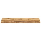 Tafelblad Mangohout met Natuurlijke Rand 120x40cm - 34% Korting