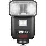 Godox V480C Flash TTL voor camera Canon, GN50 Speedlite touchscreen Canon, HSS 1/8000s USB-C oplaadhouder, 650 keer flitsen, met modelleringslamp