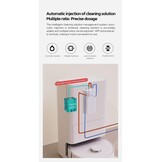 Automatische Watertoevoeg/Afvoer/Reinig module robotstofzuiger - 40% Korting