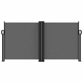 vidaXL Windscherm uittrekbaar 120x1000 cm antraciet