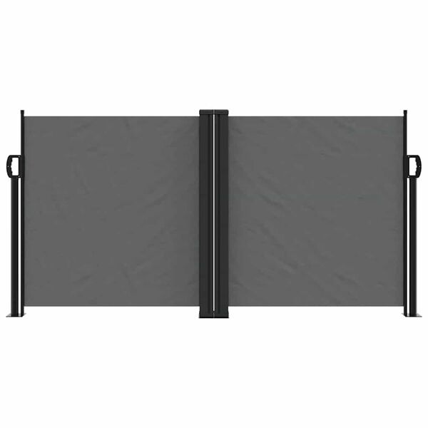 Uittrekbaar Windscherm 120x1000 cm Antraciet (54% Korting)